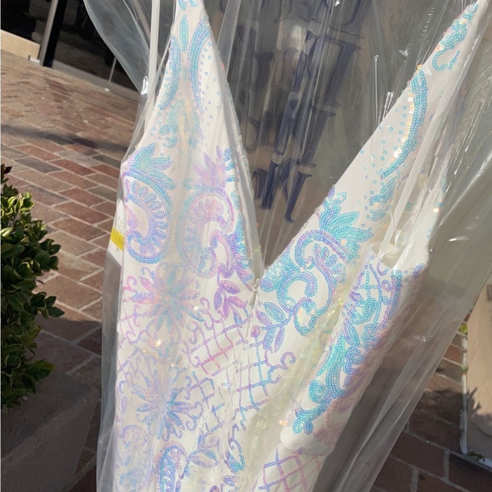 Beautiful, iridescent dress
